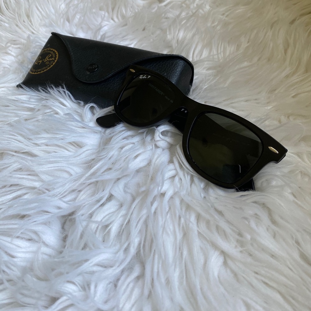 Polarized wayferer Rayban sunglasses
